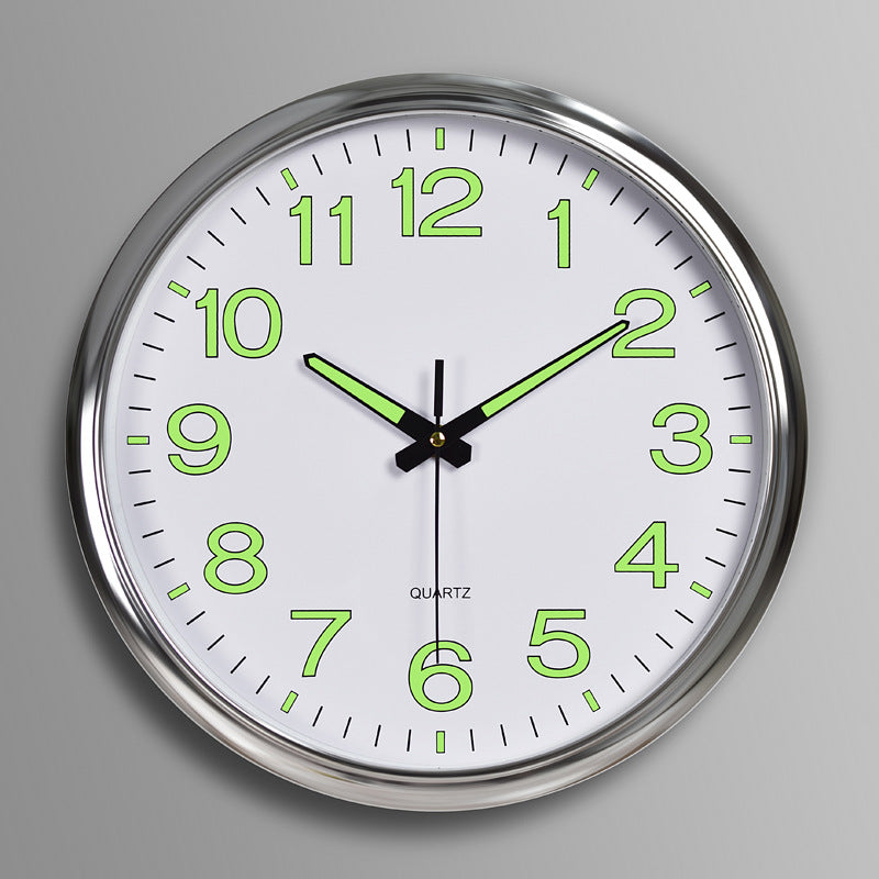 BowLift | Silent Glowing Wall Clock – Perfect for Classrooms and Offices