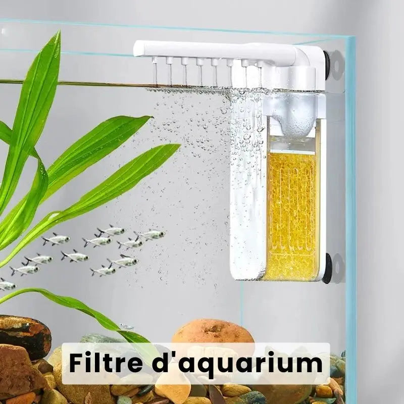 BowLift | Silent Mini Aquarium Filter with Adjustable Water Flow