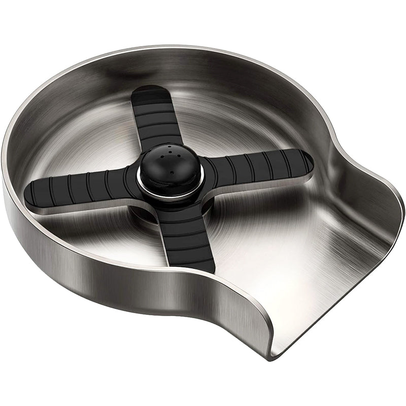 BowLift | Stainless Steel Metal Faucet Glass Rinser for Kitchen Sinks,Bottle Washer,Kitchen Sink Accessories