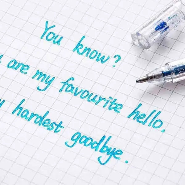 BowLift | Glitter Gel Pen Set – Perfect for Bullet Journals & Creative Designs