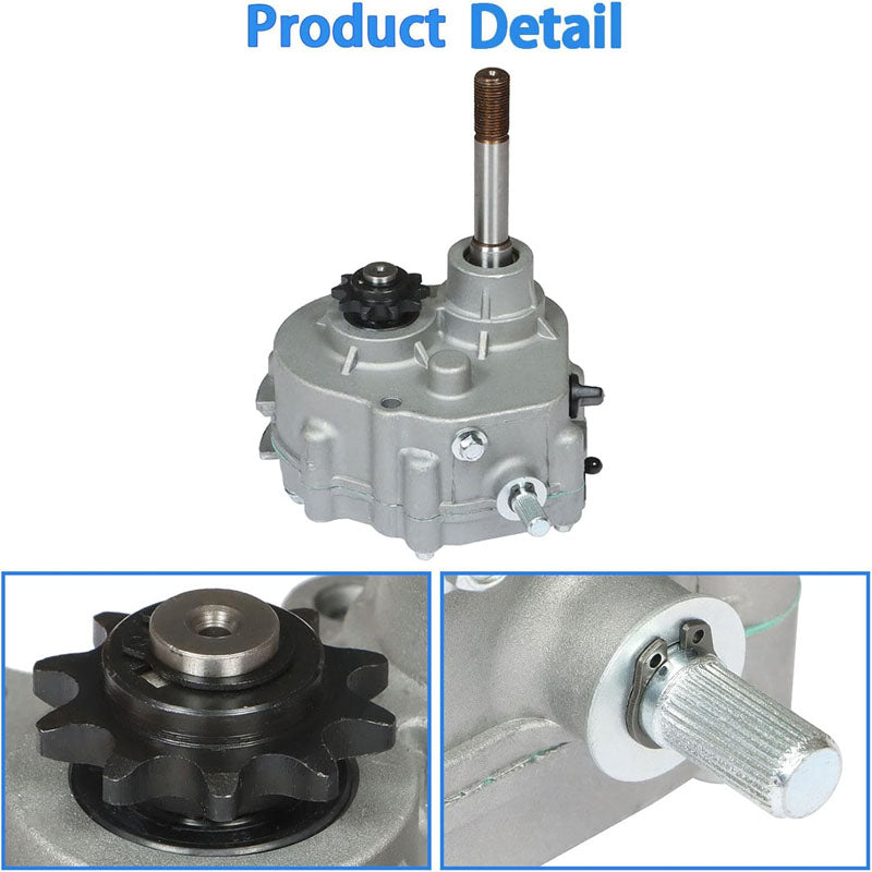 BowLift | Go Kart Forward Reverse Gearbox Kit Replacement for 2HP-13HP Engine 4 Stroke 30 Series Torque Converter 35 Chain Go Karts  Accessories