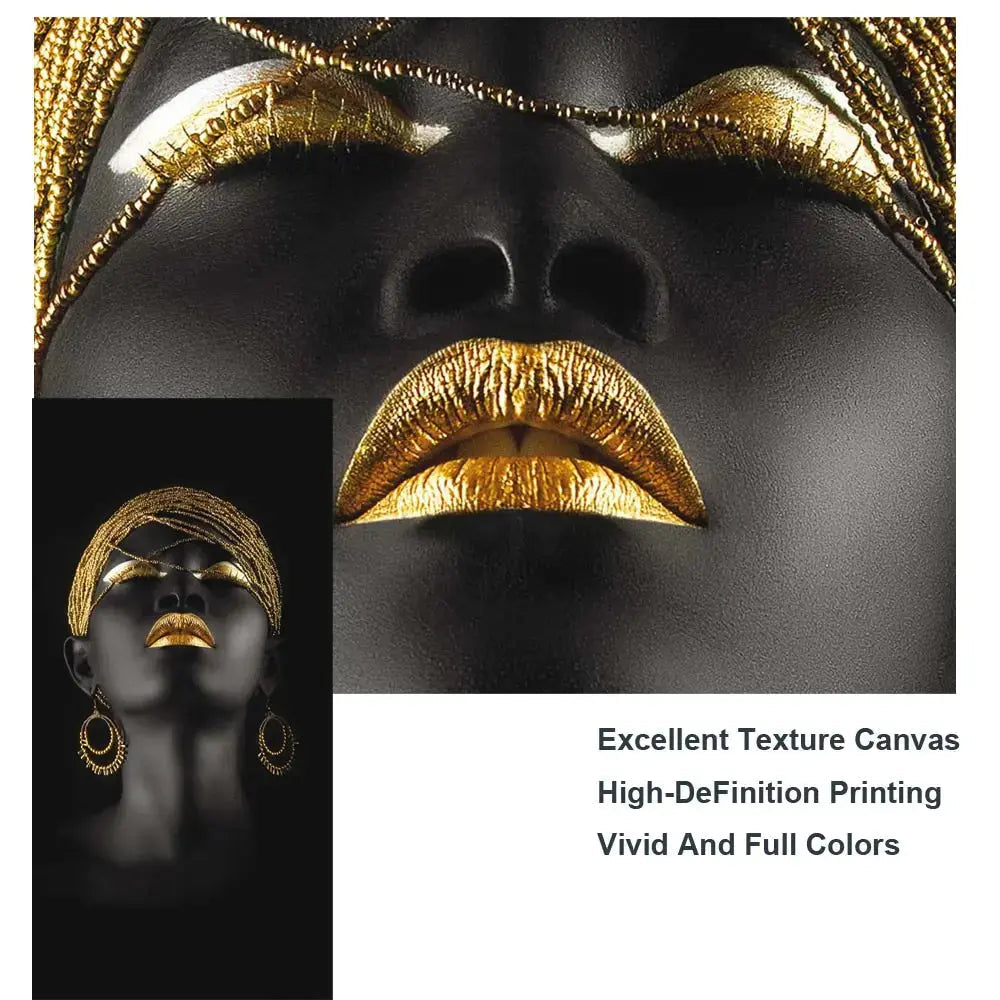 BowLift | Golden Lady canvas art