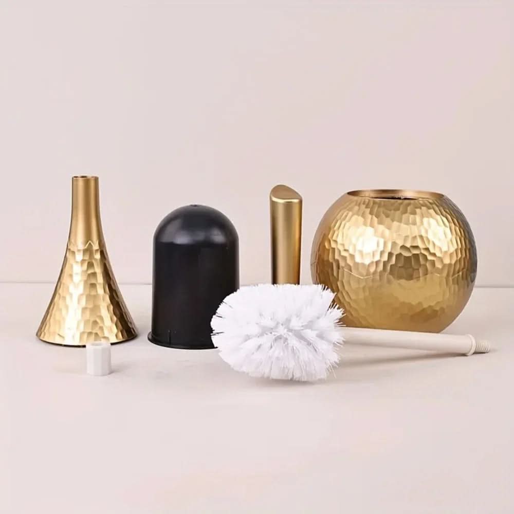 BowLift | Elegant toilet brush in modern gold design for style & hygiene