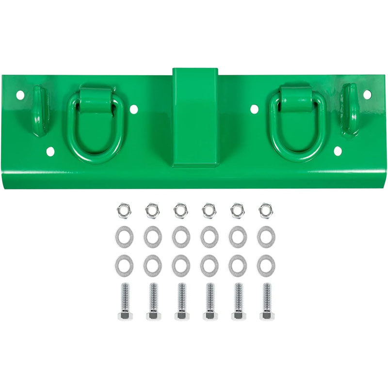 BowLift | Grab Hooks 5" x 21.85" Heavy Duty Bolt on Compact Grab Hooks  2" Receiver  for Tractor Bucket RV UTV Truck Hardware Includ