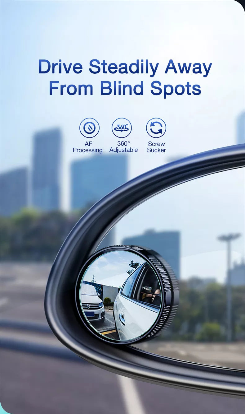 BowLift | Car 360 Degree Wide Angle Blind Spot Mirror