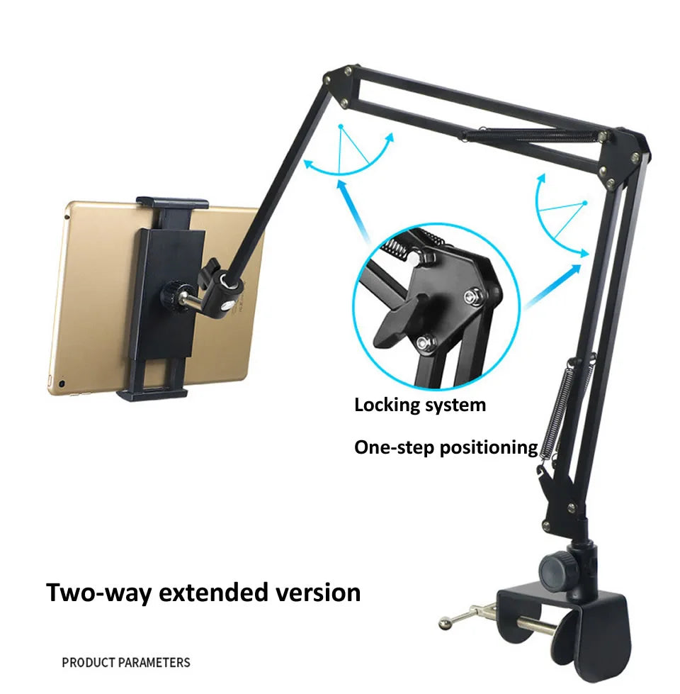BowLift | 360° Adjustable i Pad Holder Stand for Bed