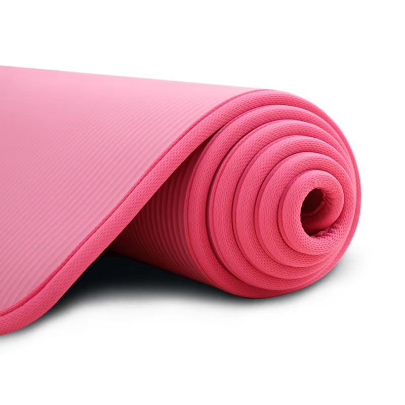 BowLift | Extra Thick 0.39inch Non-Slip Exercise and Yoga Mat with Carry Band