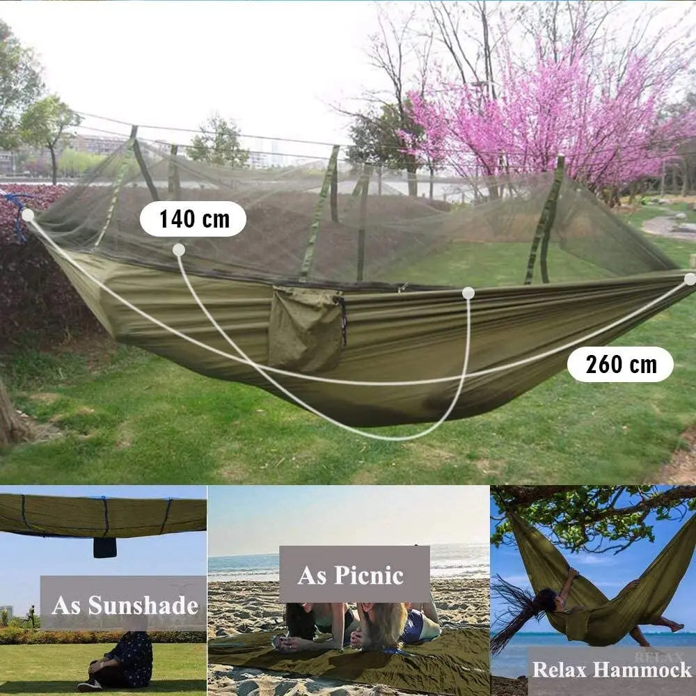 BowLift | Camping Hammock With Mosquito Net