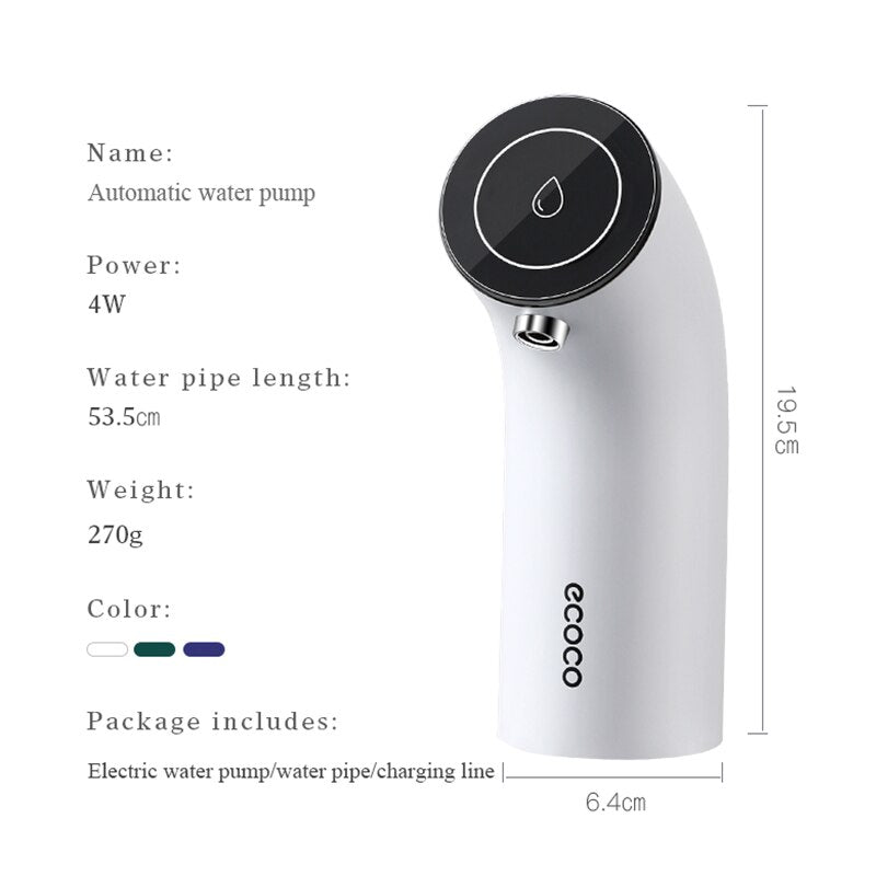 BowLift | Portable Minimal Water Drink Dispenser Pump