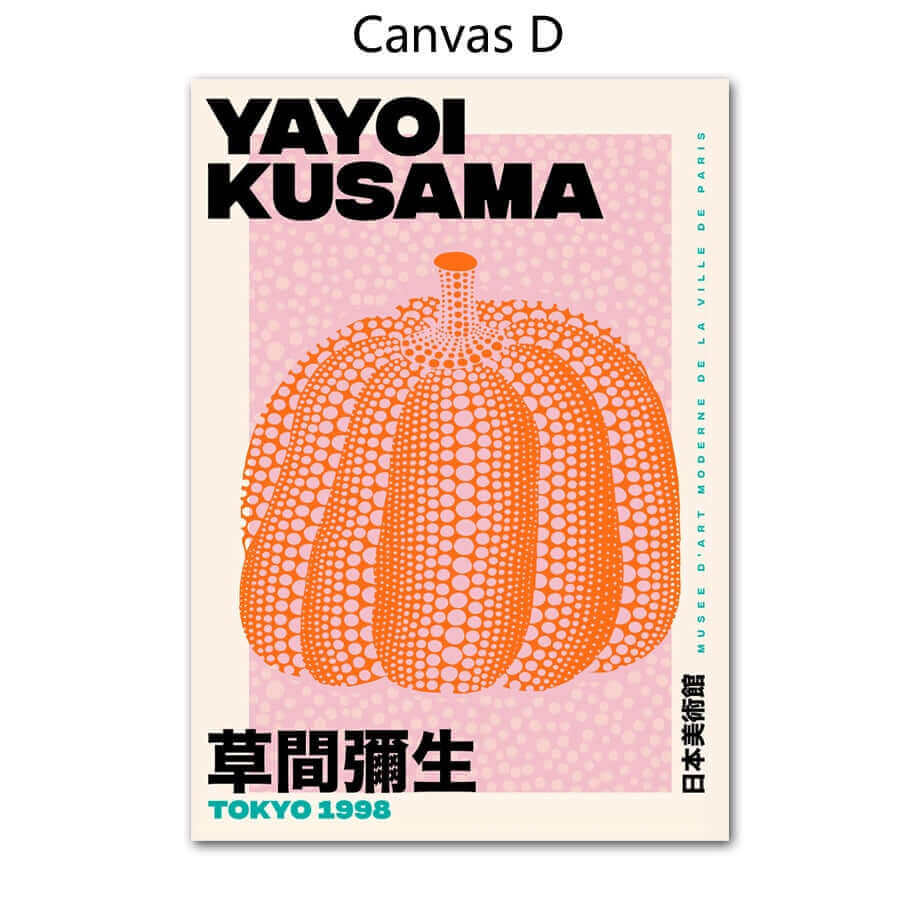 BowLift | Yayoi Kusama Abstract Premium Poster