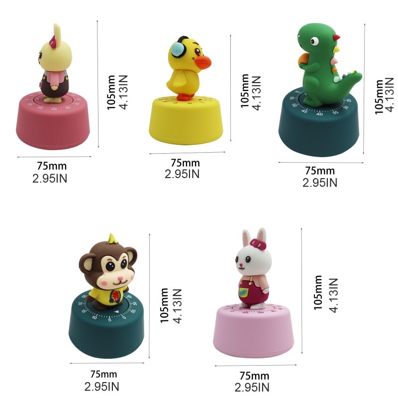 BowLift | Fun Animals Mechanical Kitchen Timer