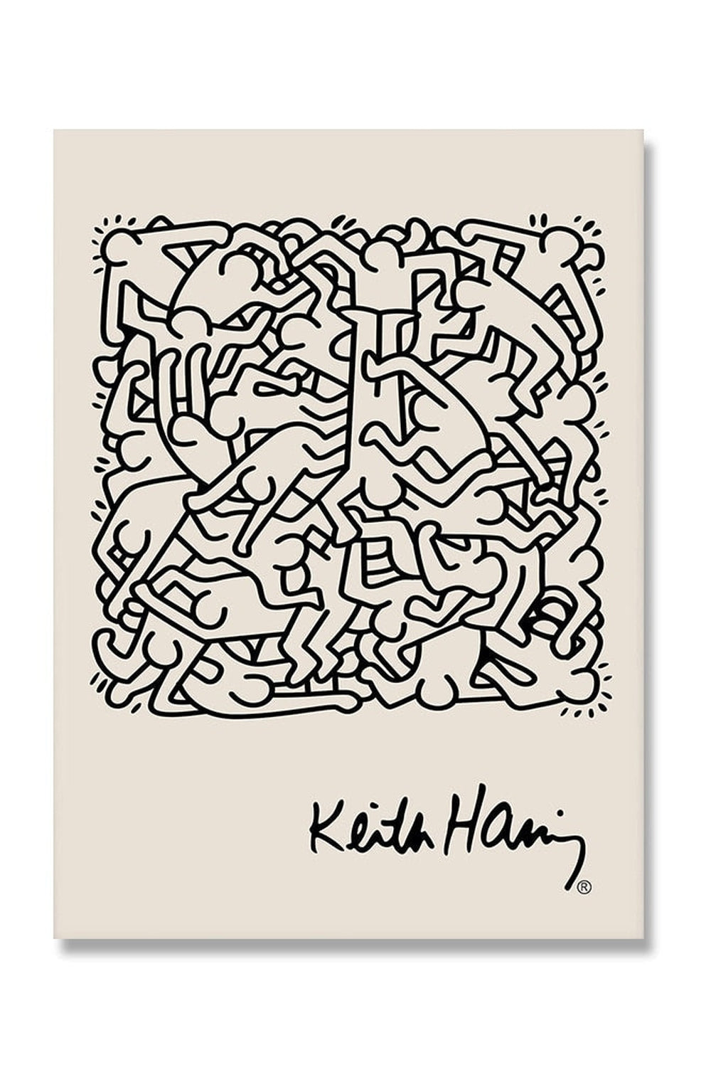 BowLift | Keith Haring Inspired Canvas Art