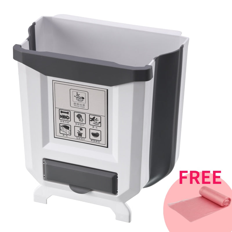 BowLift | Folding Trash Can