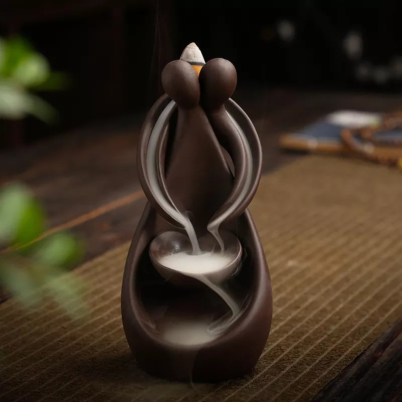 BowLift | Zenfalls Ceramic Handmade Backflow Incense