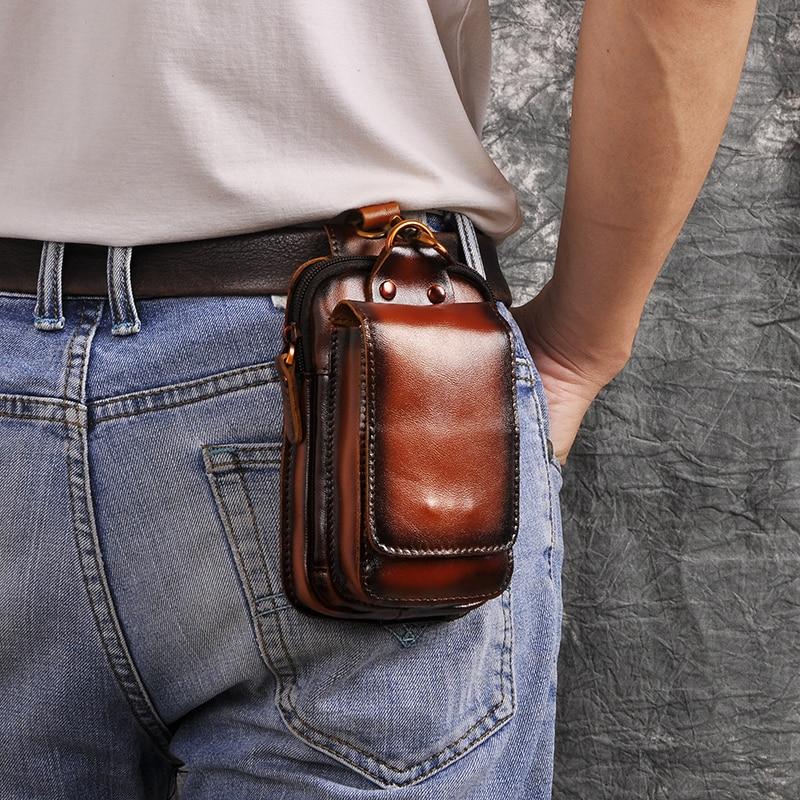 BowLift | Premium Leather Men's Waist Bag