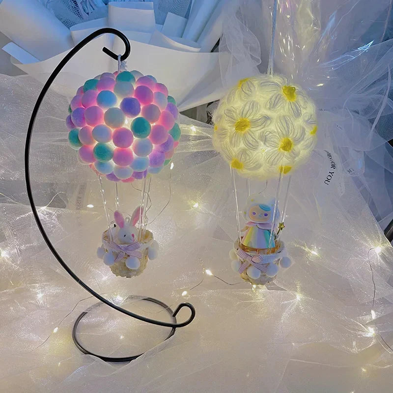 BowLift | DIY Hot Air Balloon-shaped Flying Animals Night Lamp