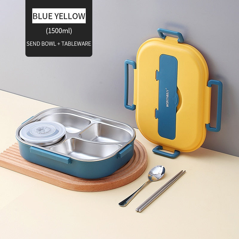 BowLift | Stainless Steel Multi Compartment Kids Lunch Box