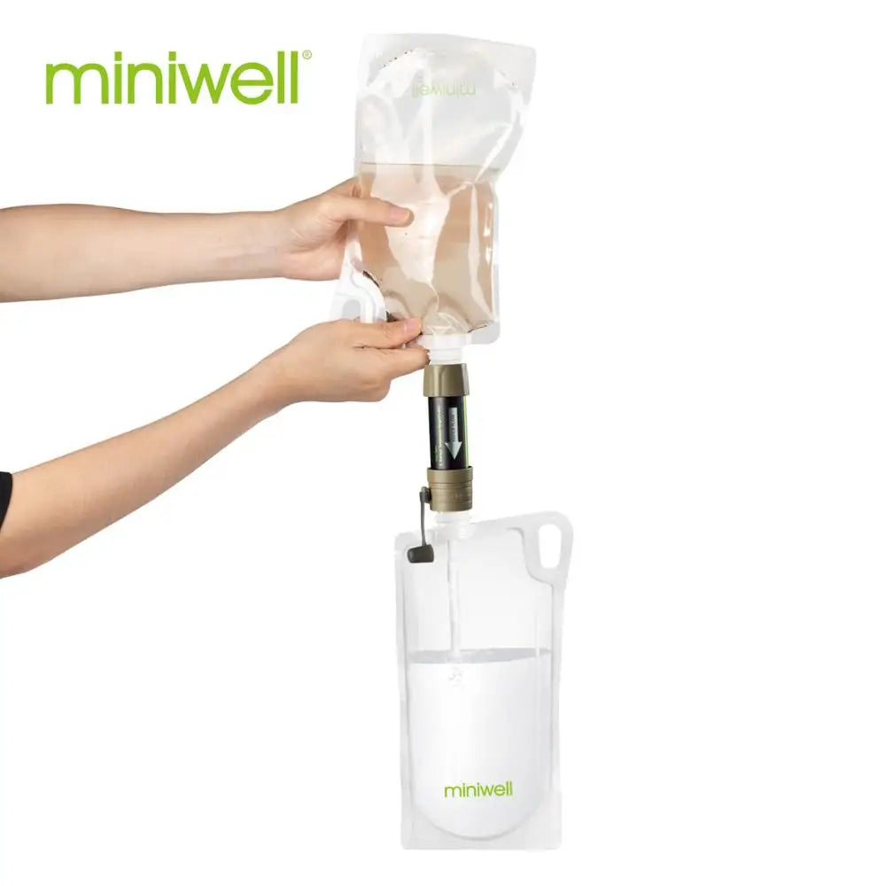BowLift | PureFlow X3 | Portable Water Filter | Compact & Ultralight | 2000L Capacity