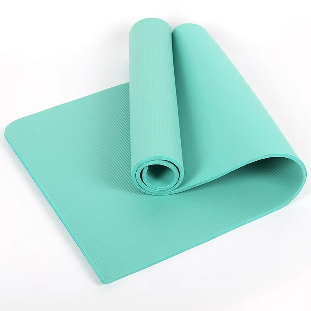 BowLift | Extra Thick NBR Yoga Mat with Position Line Non Slip Cushion for Fitness Pilates and Exercise