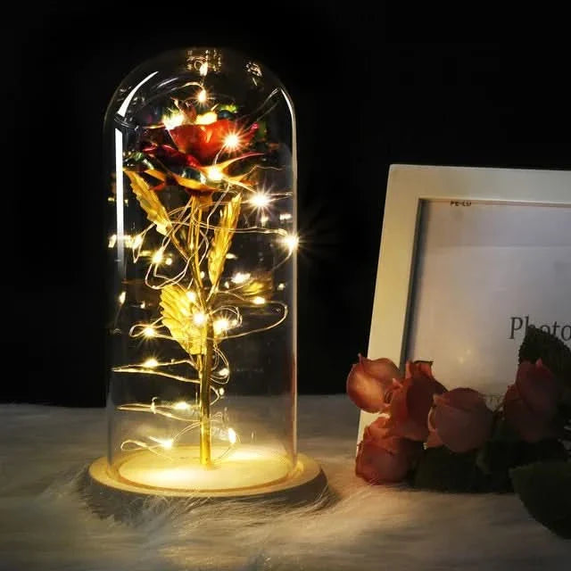 BowLift | Eternal Rose in Glass Dome with LED Lights