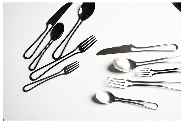 BowLift | Outline Cutlery Set made of Stainless Steel