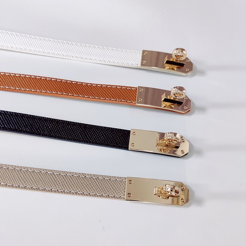 BowLift | adjustable women's leather belt