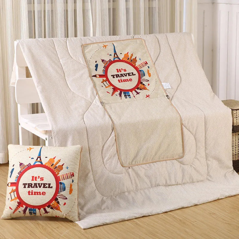 BowLift | Cozy Convertible Pillow Quilt Combo Blanket