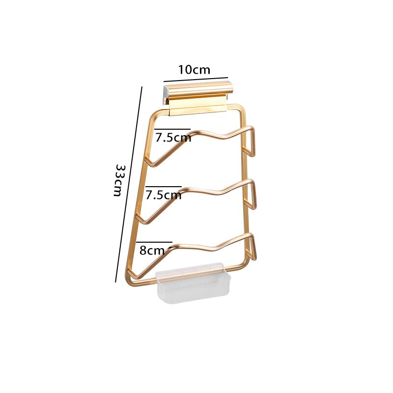 BowLift | Wall-Mounted Extreme Pot Lid Holder Rack