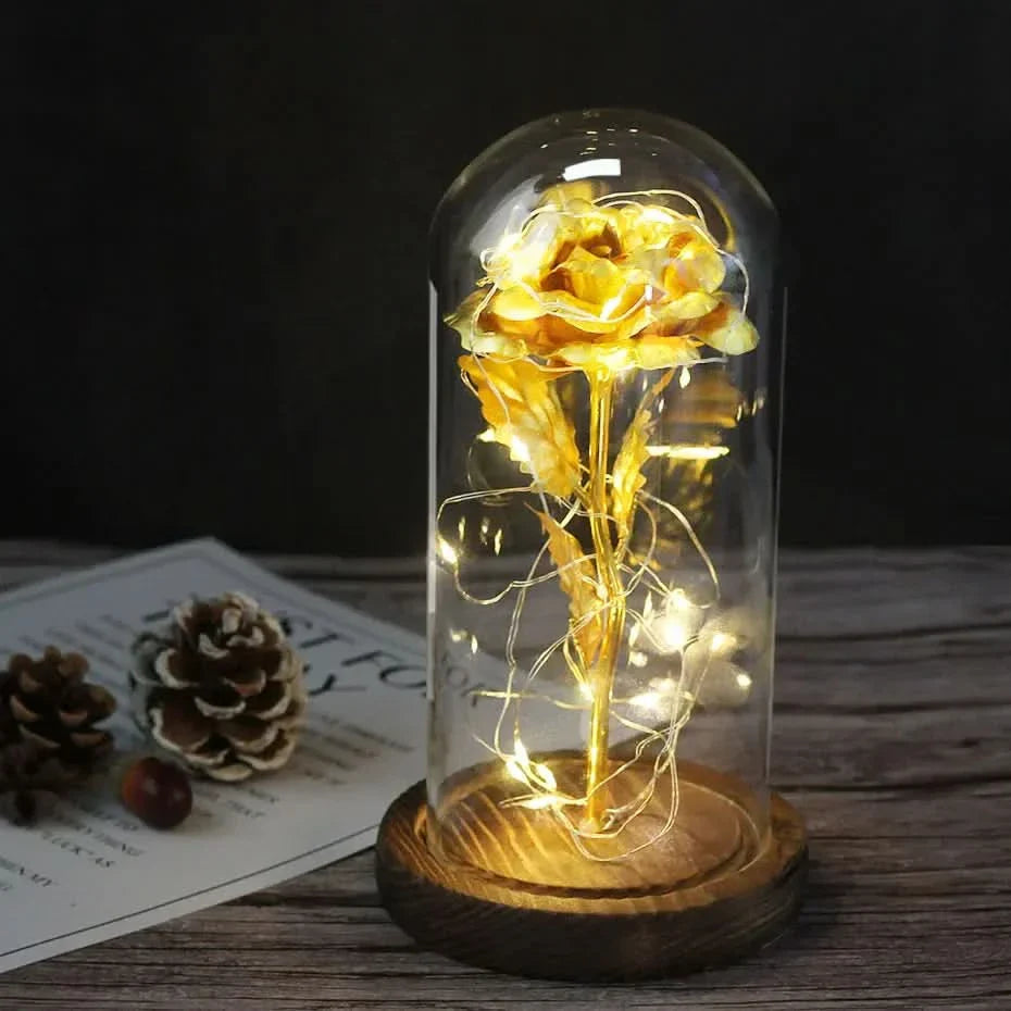 BowLift | Eternal Rose in Glass Dome with LED Lights