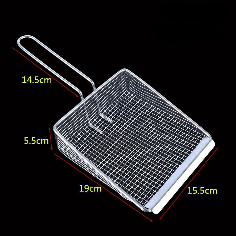 BowLift | Stainless Steel Fryer Strainer Spatula