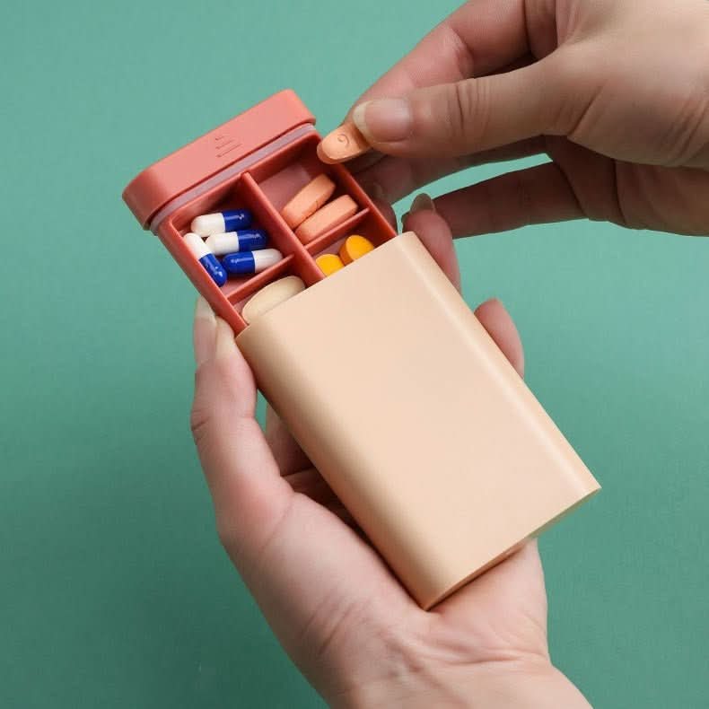 BowLift | Compact supplement box for vitamins & medicines with style