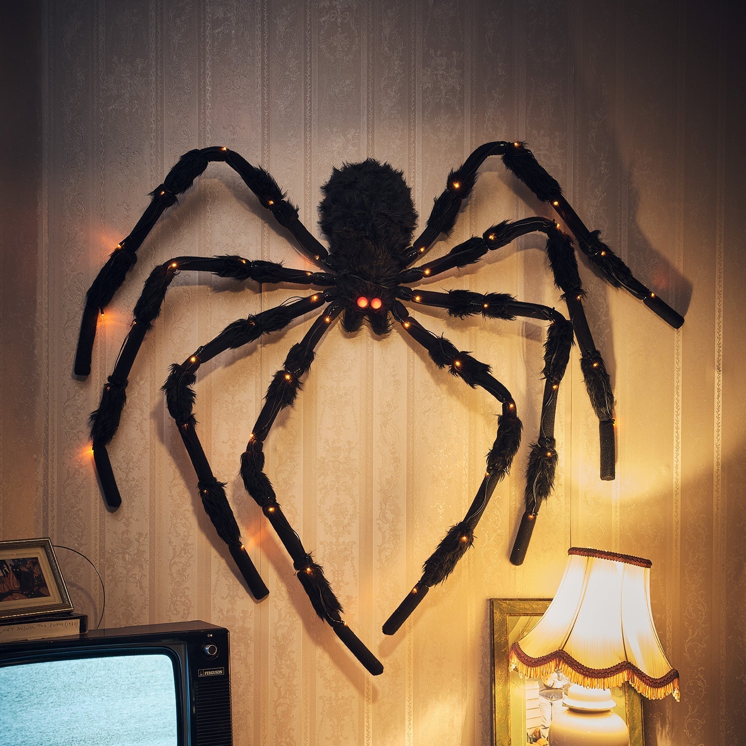 BowLift | 1.5m LED Halloween decoration spider figure