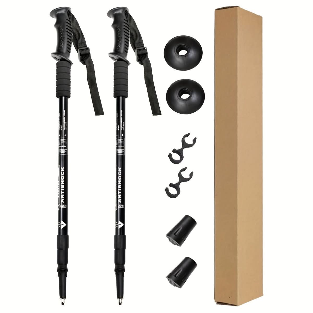 BowLift | Adjustable Aluminum Trekking Poles for Safe Hiking
