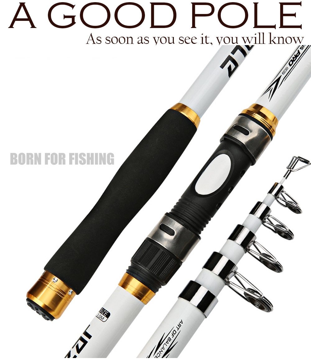 BowLift | Carbon Fibre Telescopic Fishing Rod