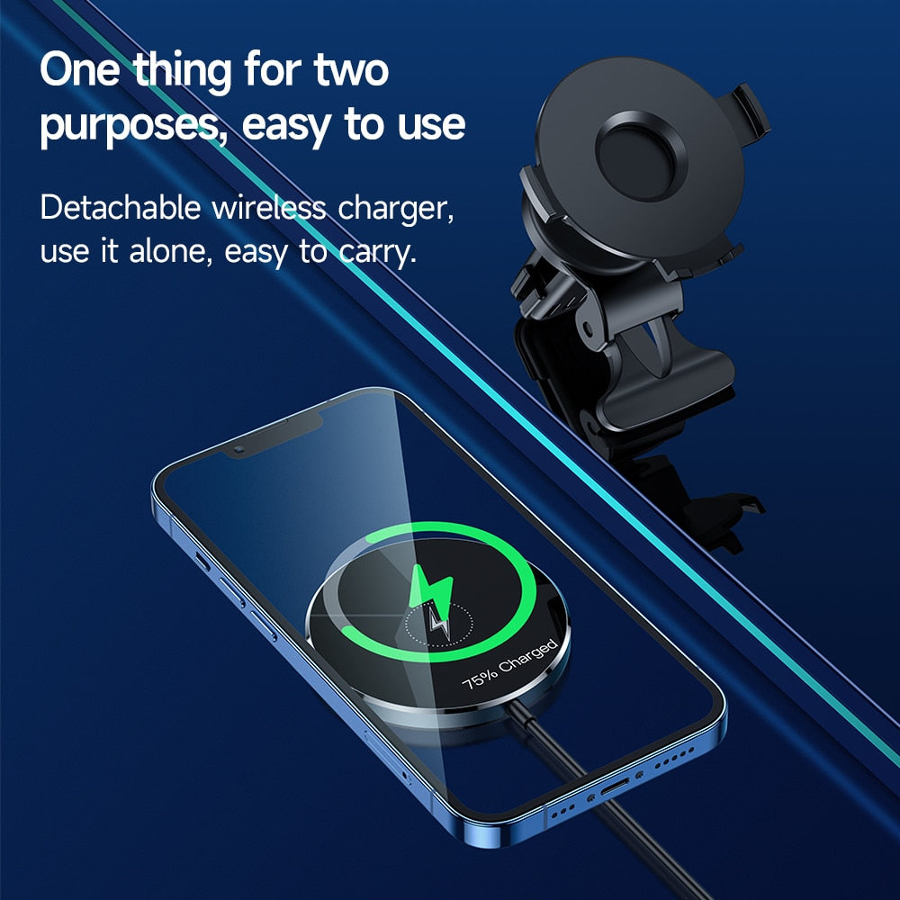 BowLift | 2-in-1 Magnetic Air Vent Fast Charger