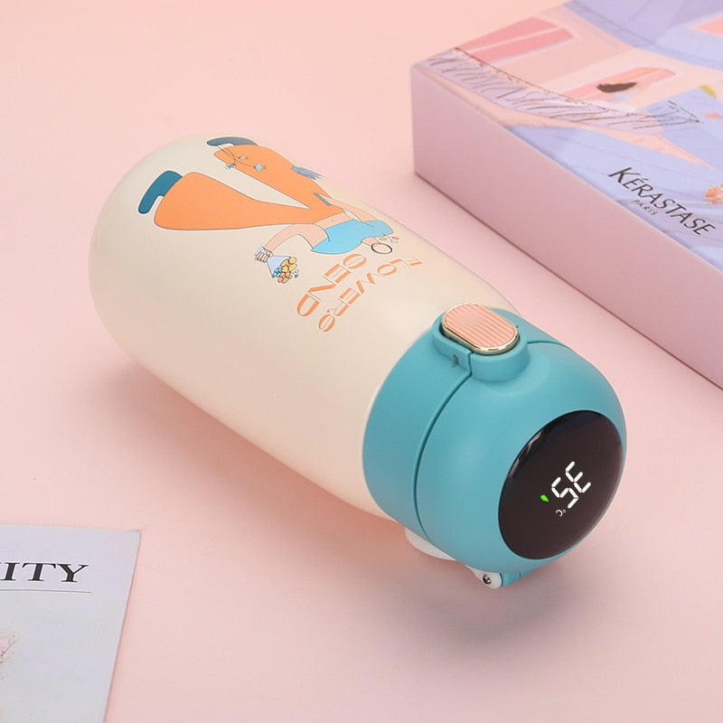 BowLift | Funky LED Temperature Display Thermal Water Bottle