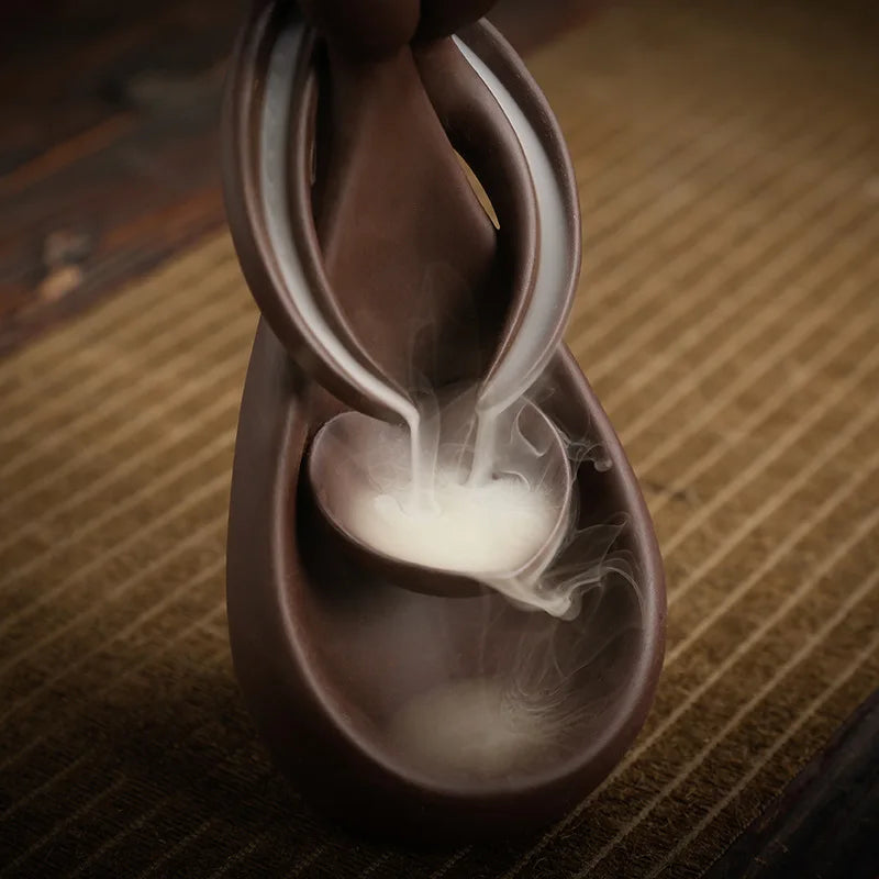 BowLift | Zenfalls Ceramic Handmade Backflow Incense