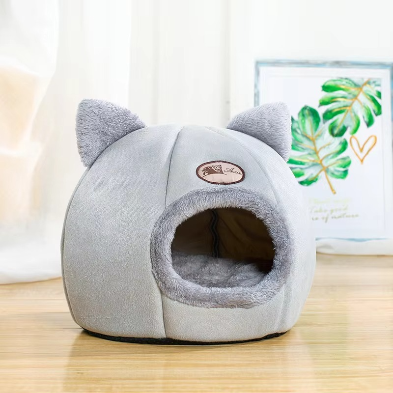 BowLift | Cozy Cave Winter Cat & Small Dog Bed