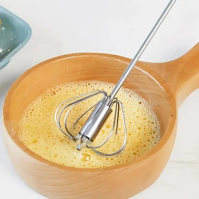 BowLift | Semi-automatic stainless steel whisk – Fast, robust & without electricity
