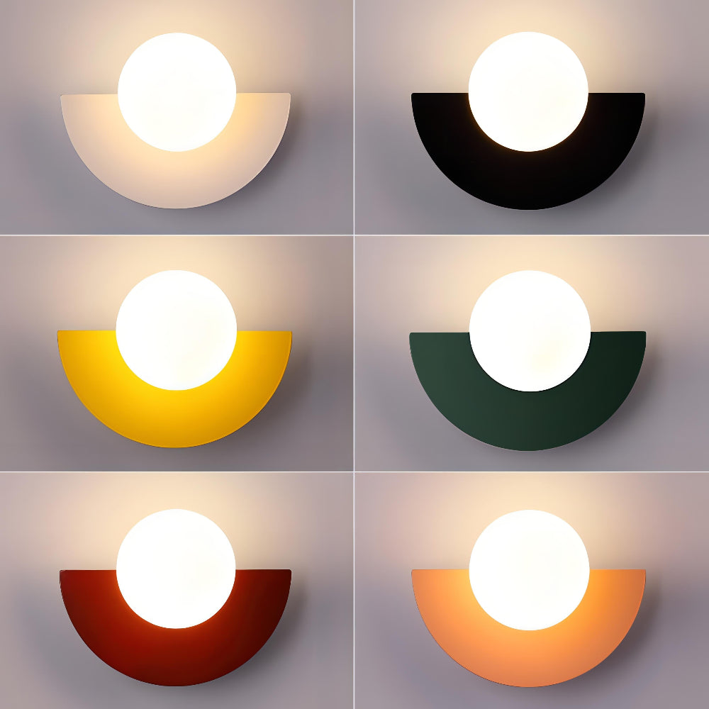 BowLift | Half-Moon Wall Light – Nordic LED Design for Modern Interiors
