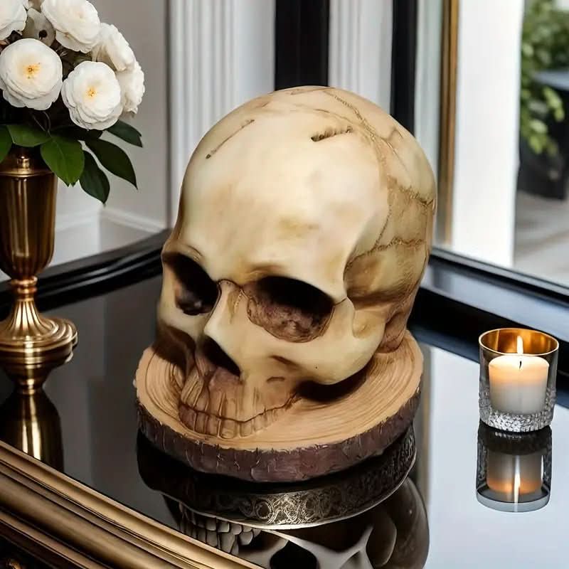 BowLift | Handmade knife holder with skull design for up to 7 knives