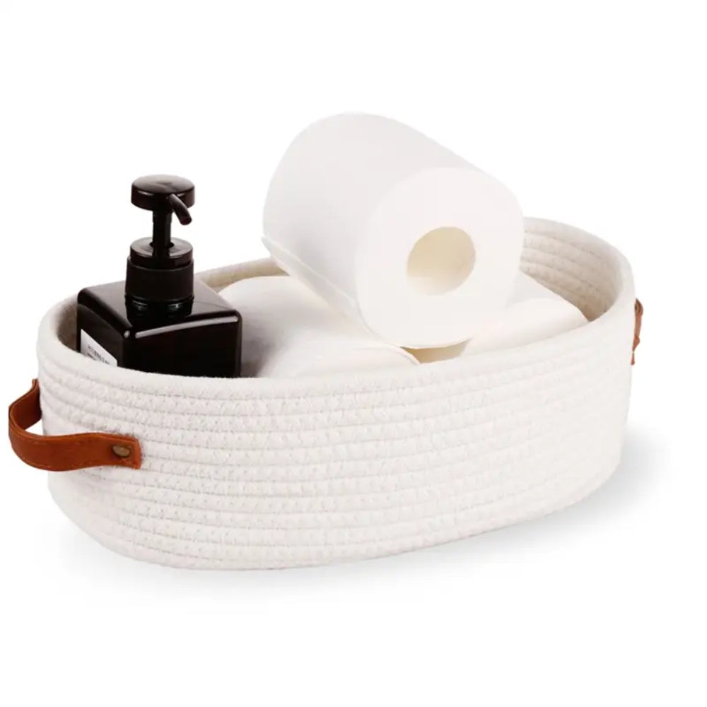 BowLift | Harper Woven Storage Basket Organizer