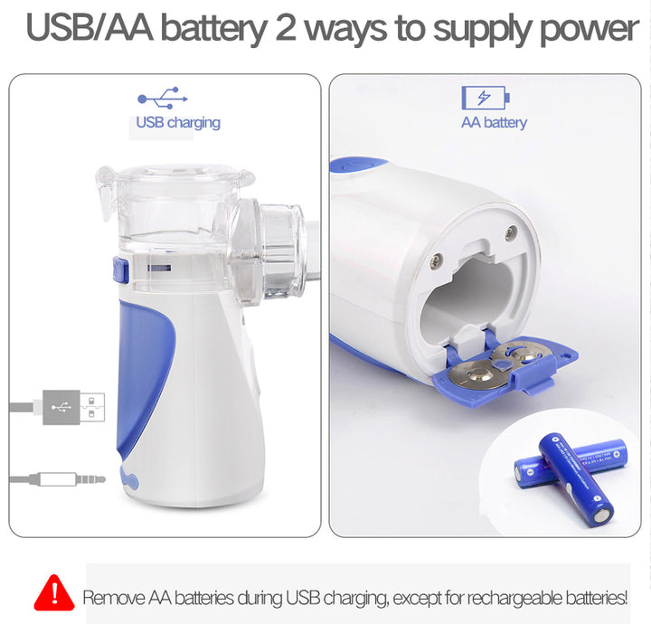 BowLift | BreathSoft Pro – Portable Mesh Nebulizer with Ultrasonic Vibration for Child and Adult