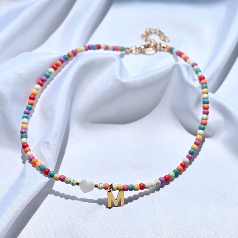 BowLift | Pearl Necklace with Letter Pendant