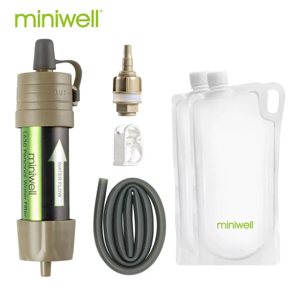 BowLift | PureFlow X3 | Portable Water Filter | Compact & Ultralight | 2000L Capacity