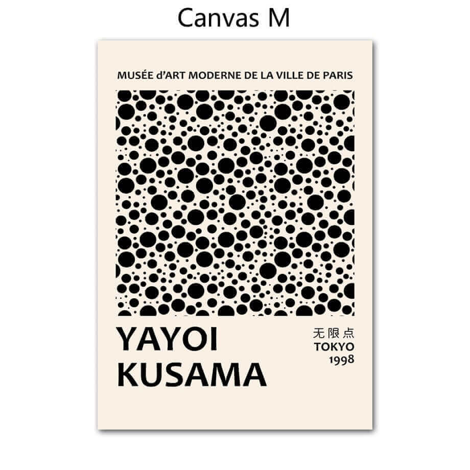 BowLift | Yayoi Kusama Abstract Premium Poster