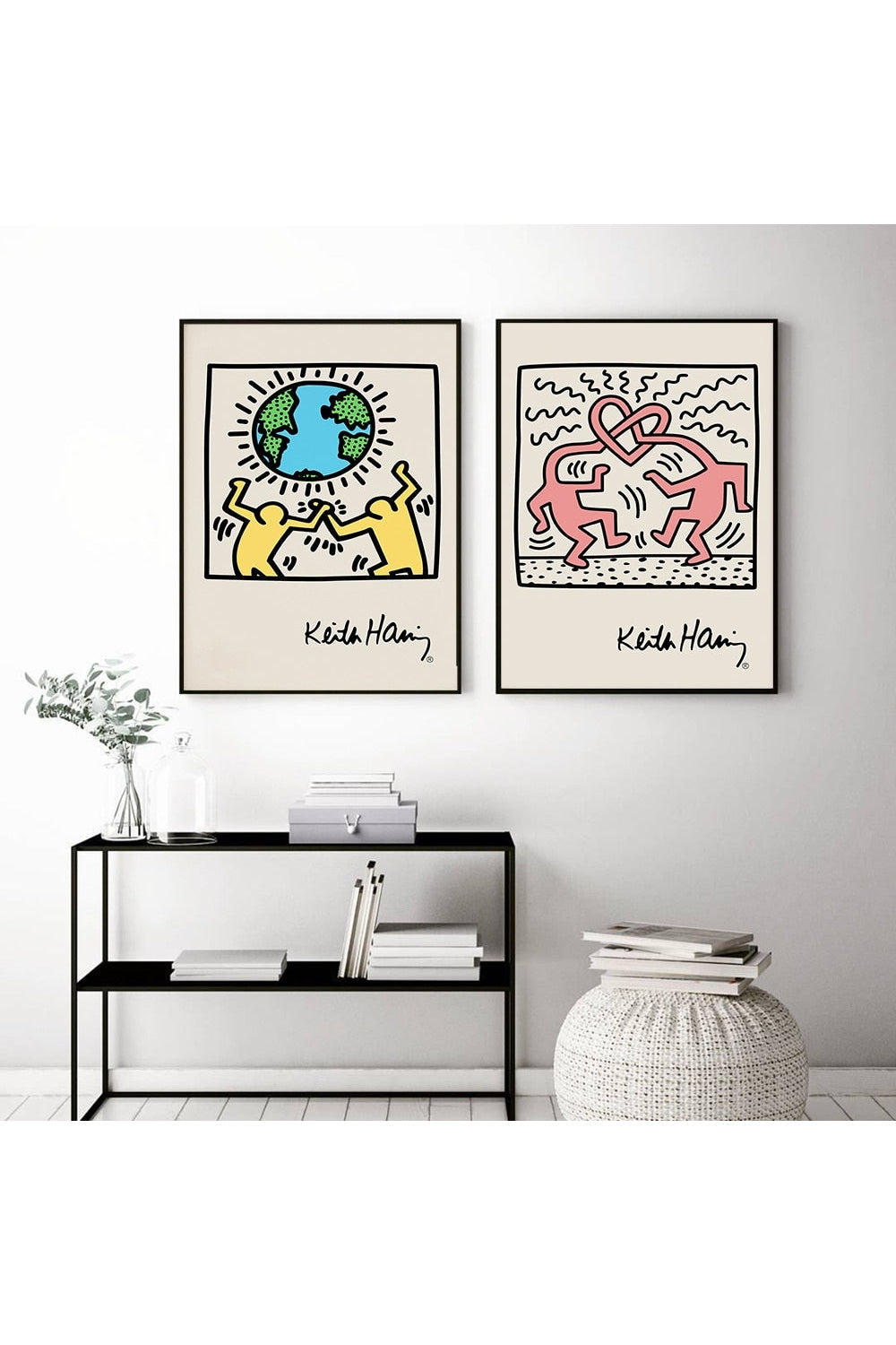 BowLift | Keith Haring Inspired Canvas Art