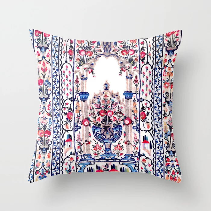 BowLift | Nordic cushion cover in Moroccan style, Indian boho luxury living room bedroom cushion cover, lumbar pillow, home decoration