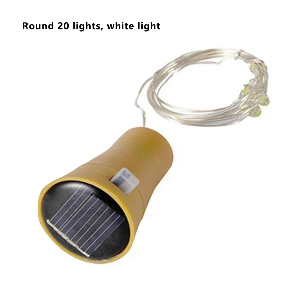 BowLift | Solar-Powered Bottle Cork String Lights
