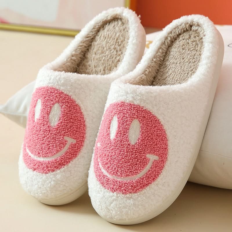 BowLift | COZYTOES SLIPPERS – Fluffy slippers with smiley & silicone cushioning for warm feet